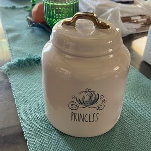 Rae Dunn PRINCESS Canister New